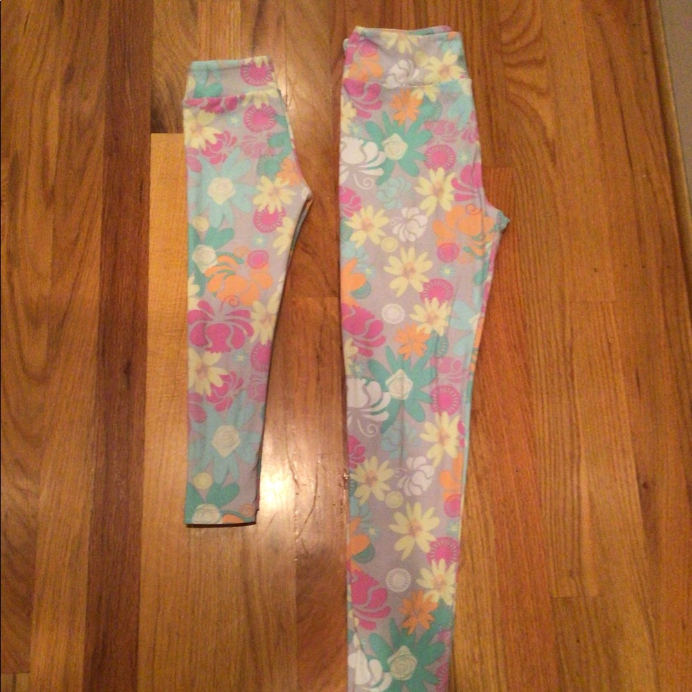 Lularoe Mommy and Me matching leggings